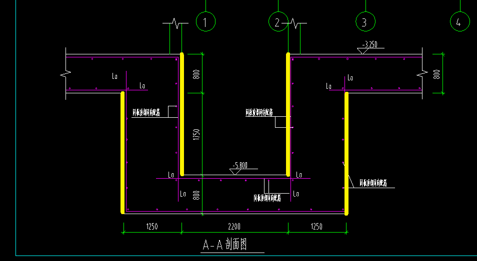 请问这样的集水坑那些部位需要算模板面积