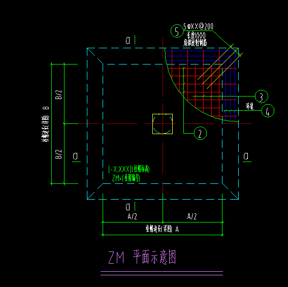 gtj2018基础柱帽怎么画