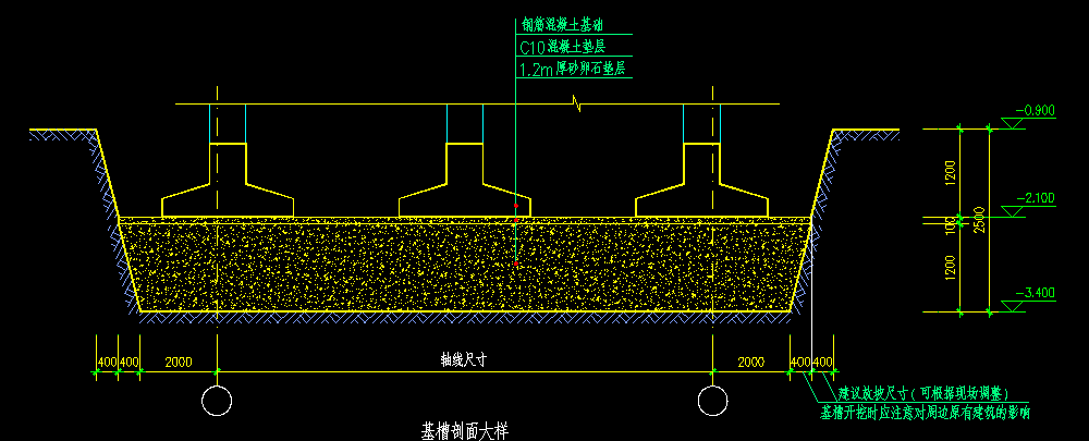 这个12米厚的垫层怎么画我画出来是方块