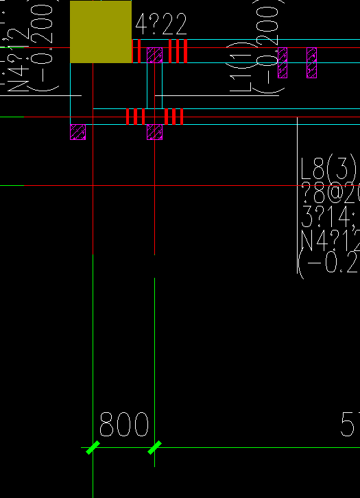 次梁的轴线怎么画