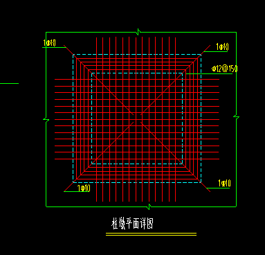 如图,柱墩中的c8@300的梅花拉筋怎么布置啊,求具体步骤啊,感谢啊
