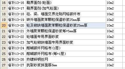 抗裂砂漿5mm厚複合耐鹼玻纖網格布一層30厚無機玻化微珠保溫砂漿專用