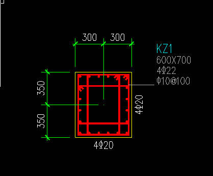 平面柱子图钢筋怎么算啊