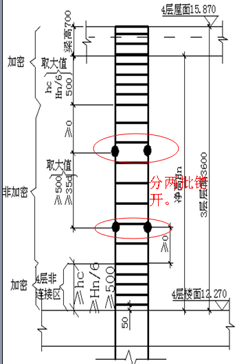 柱子收头规范图集图片