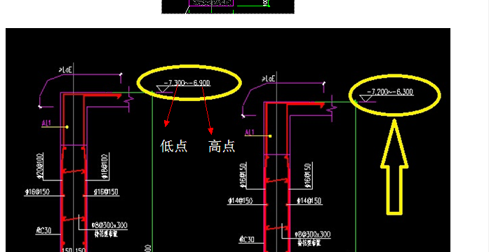 剪力墙顶标高如何确定,是什么意思?