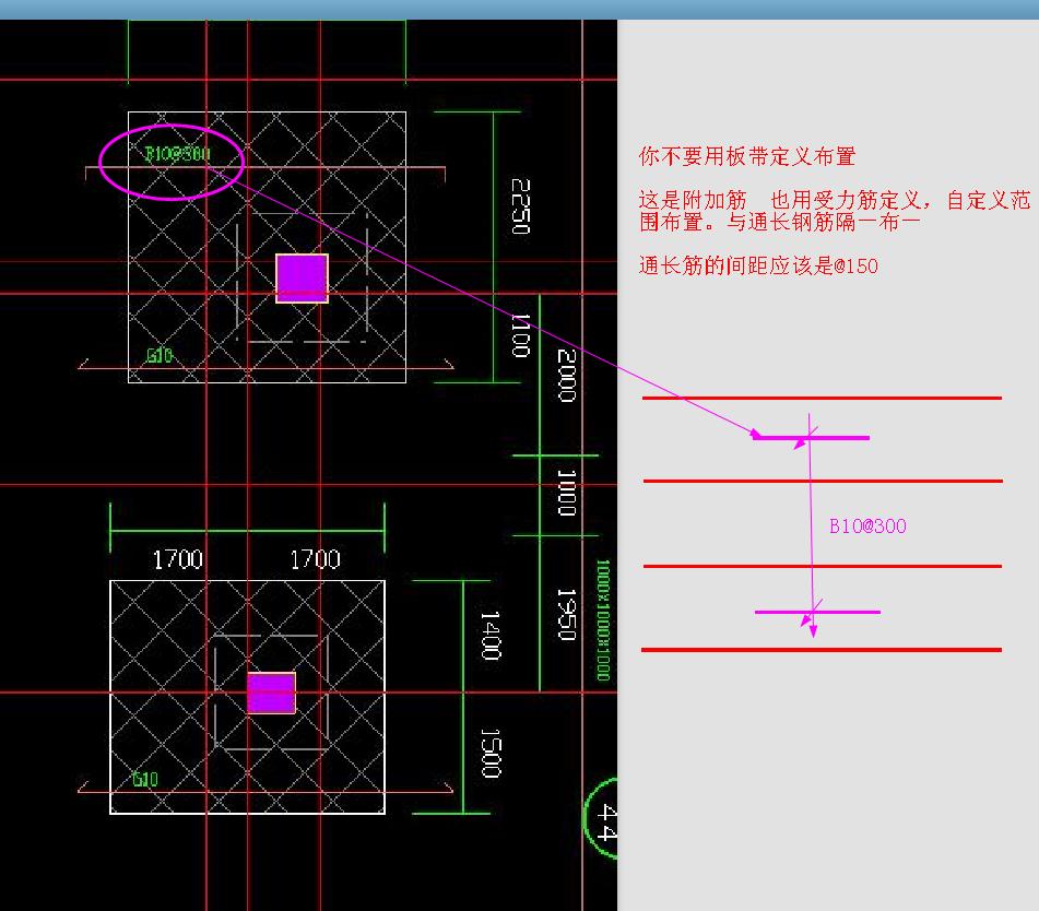 这个怎么画柱上板带