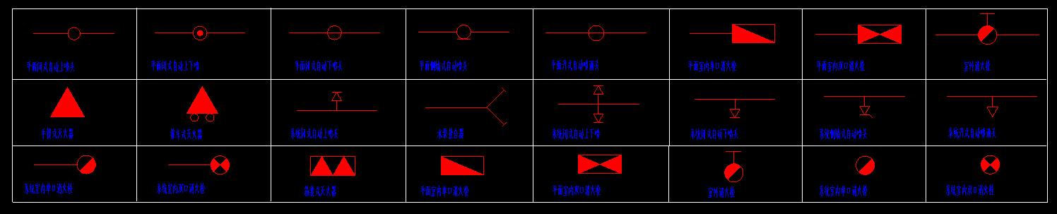 这个是消防的什么图例有没有很多图例的文档