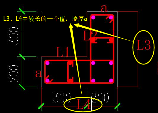 当肢高与肢厚之比在41内时按异形柱计算超过41时按墙计算的相关问题