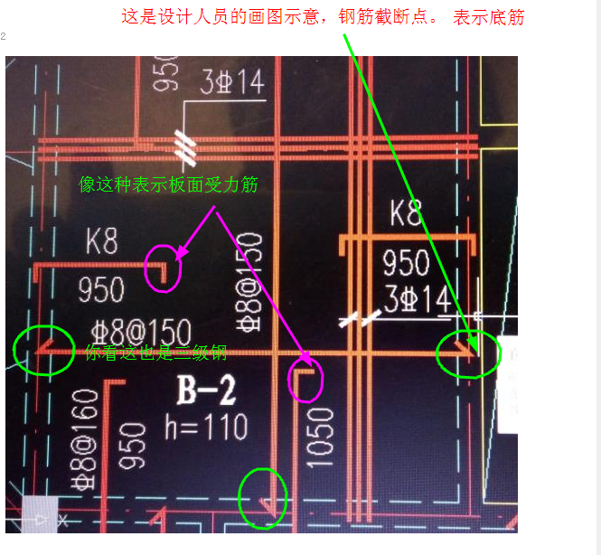 畫鋼筋的時候鋼筋兩頭是由彎鉤的可我畫的受力筋沒有彎鉤該怎麼設置