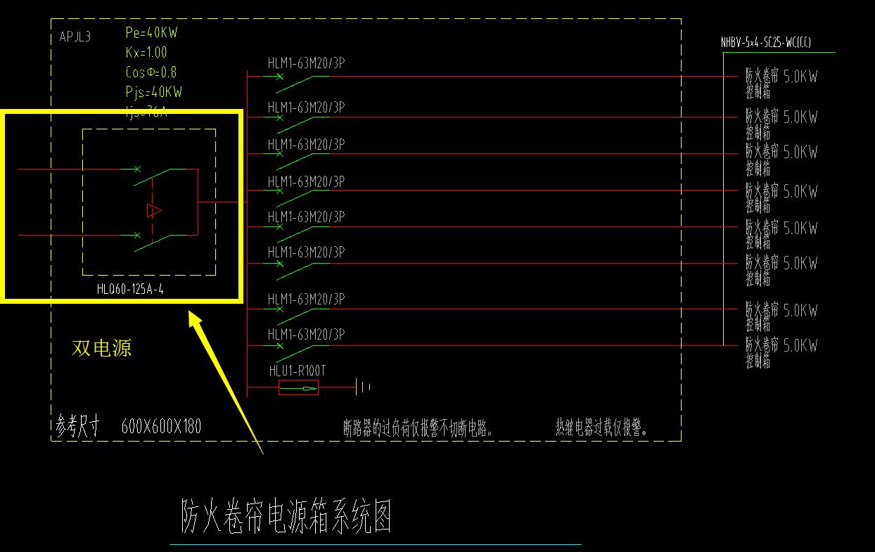 事故照明切换装置,是在什么情况下有的,最好用系统图说明一下