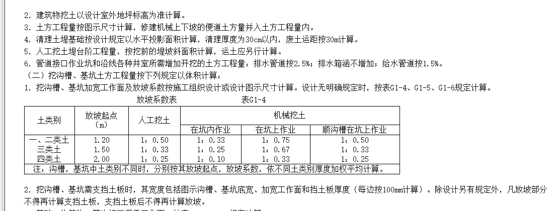 淤泥土质挖淤泥放坡系数取多少