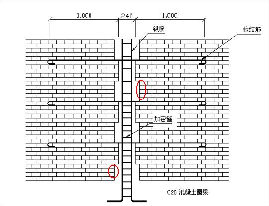 構造柱模板按外圍馬牙槎的尺寸寬度計算.