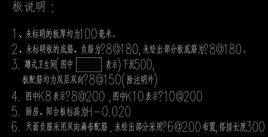 配筋图