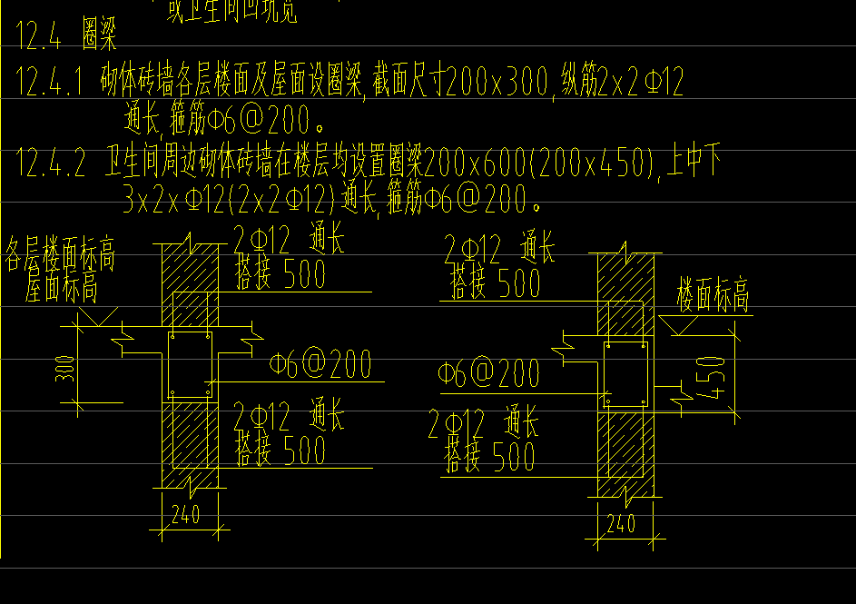 基础圈梁