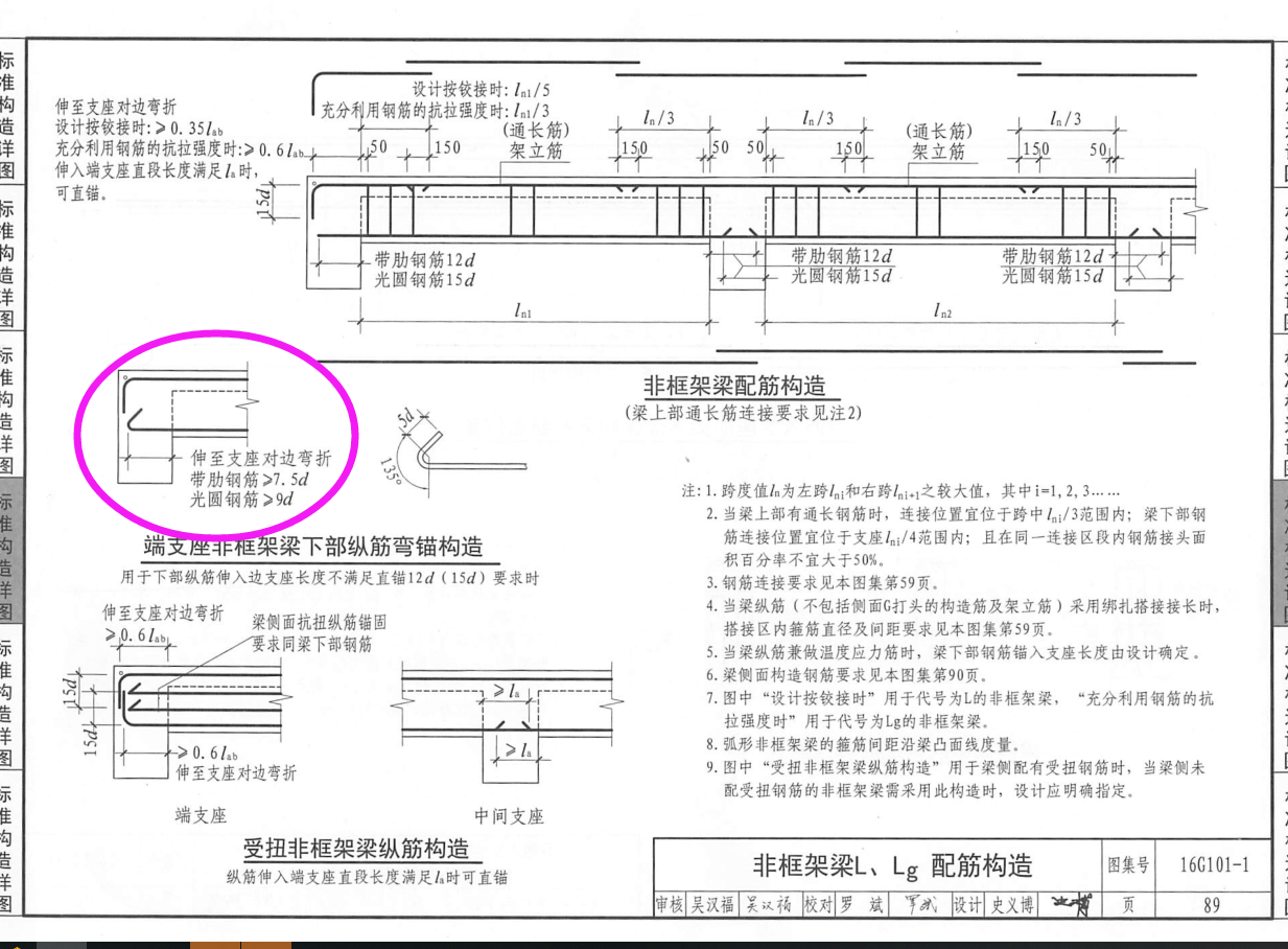 次梁