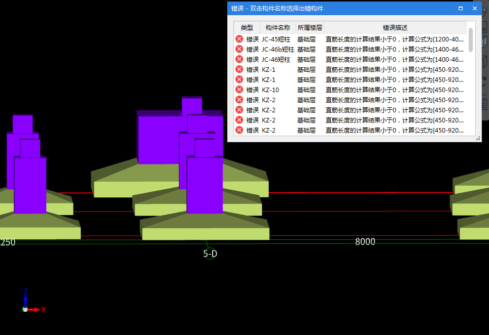 框柱