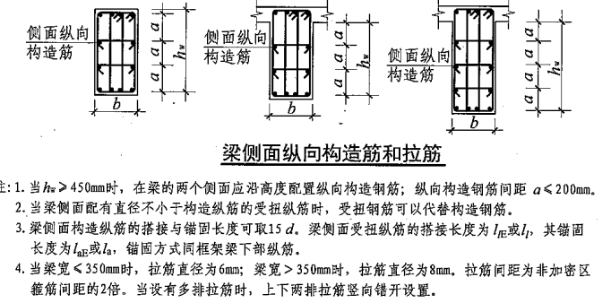 梁侧面