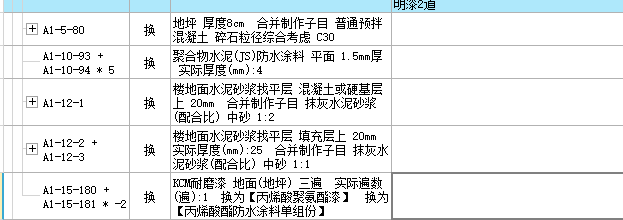 套定额
