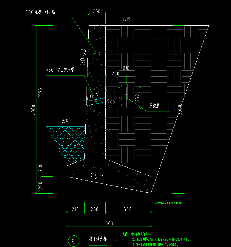 17j008挡土墙图集82页图片