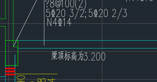 起点顶标高