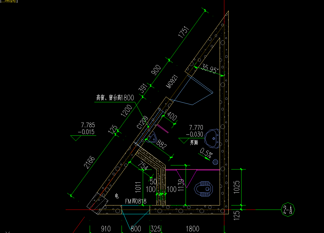 层底标高