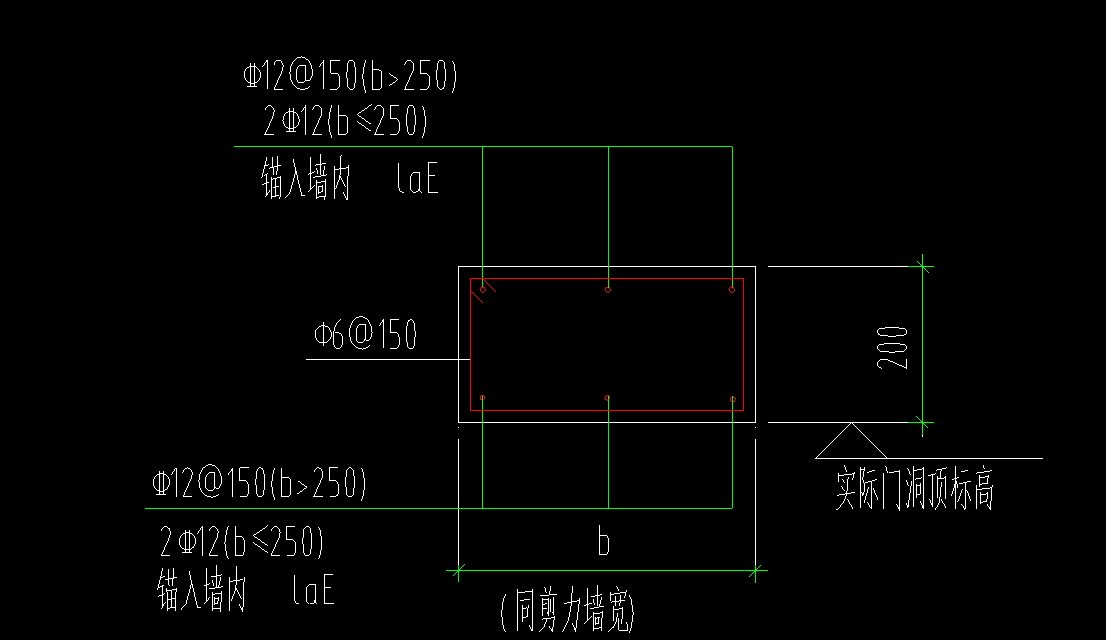 过梁配筋