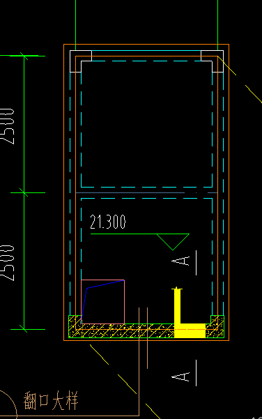 这个是梁垫高大样