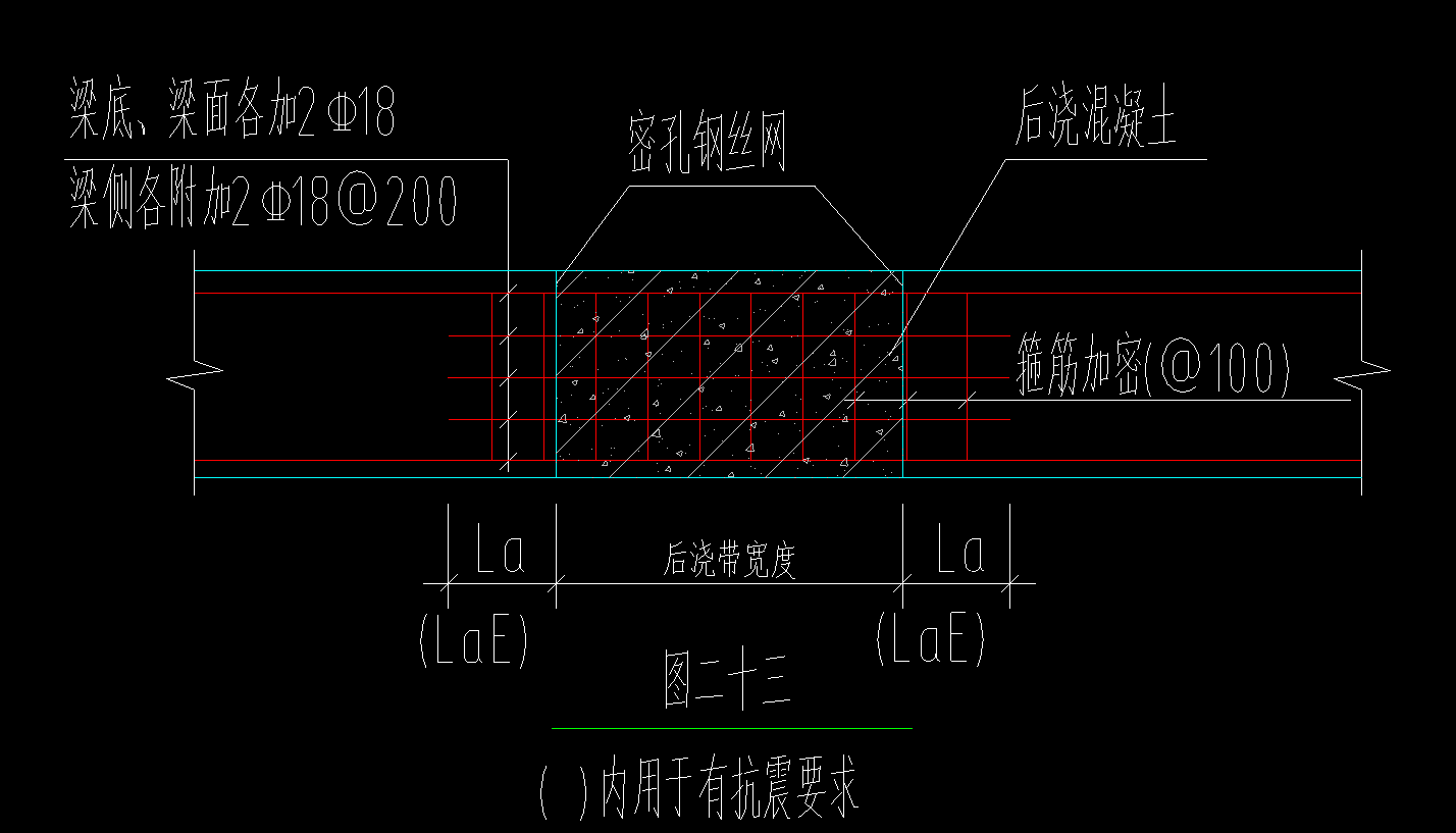 后浇带