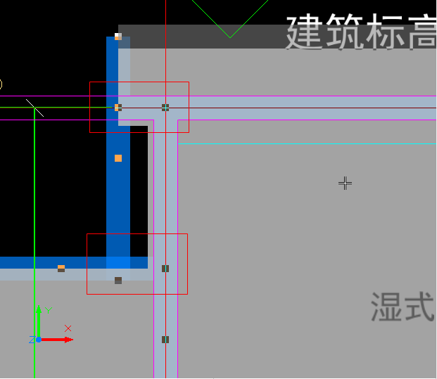 红色框框