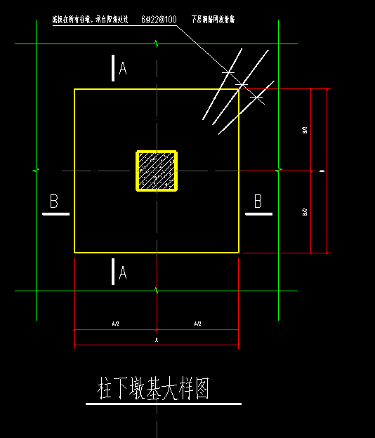 柱下