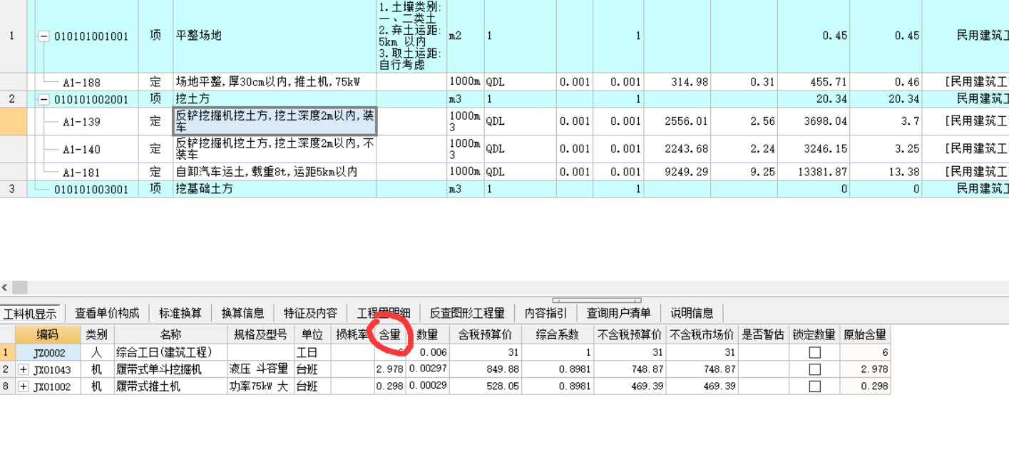 含量是什么