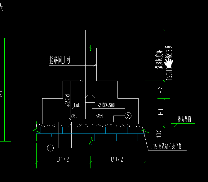 基础柱