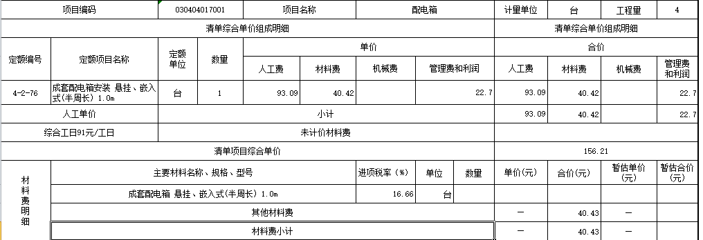 配电箱