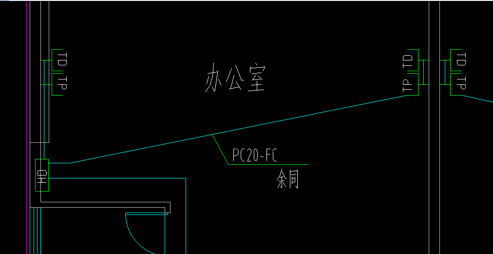 绿色线