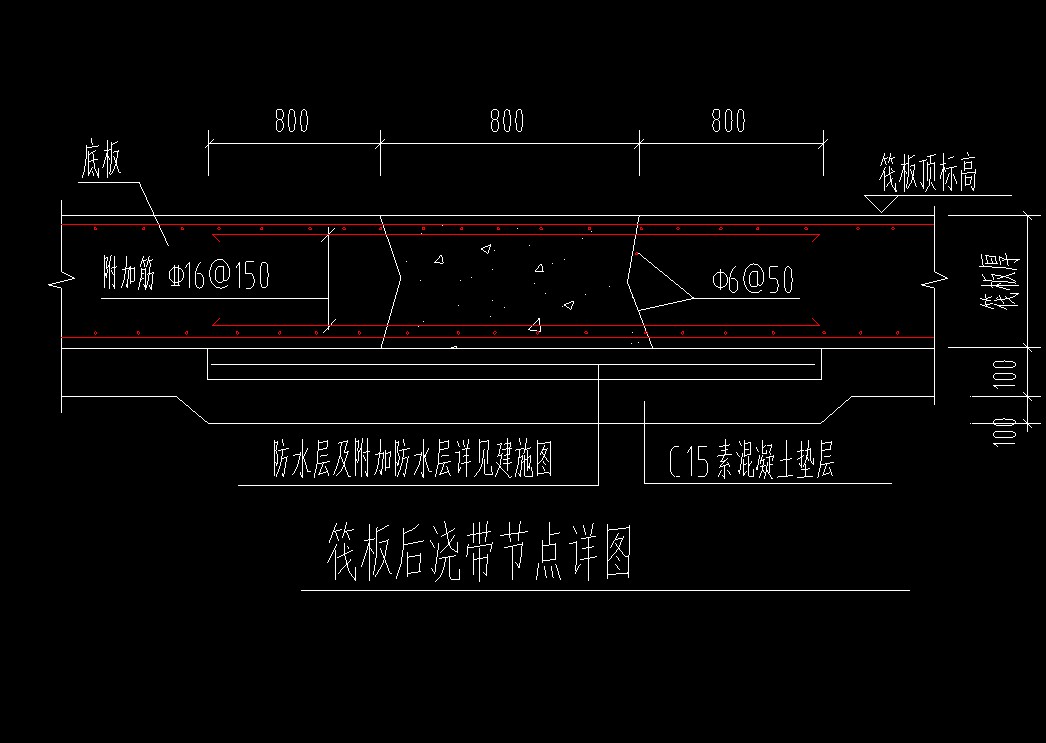 后浇带