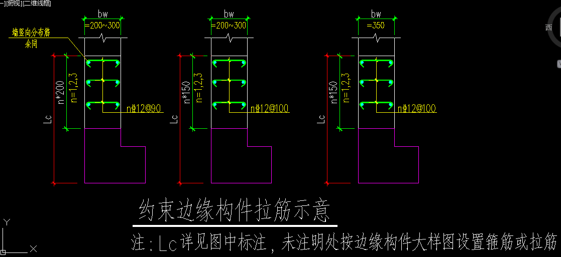 约束边缘构件