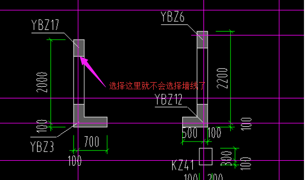 CAD识别柱