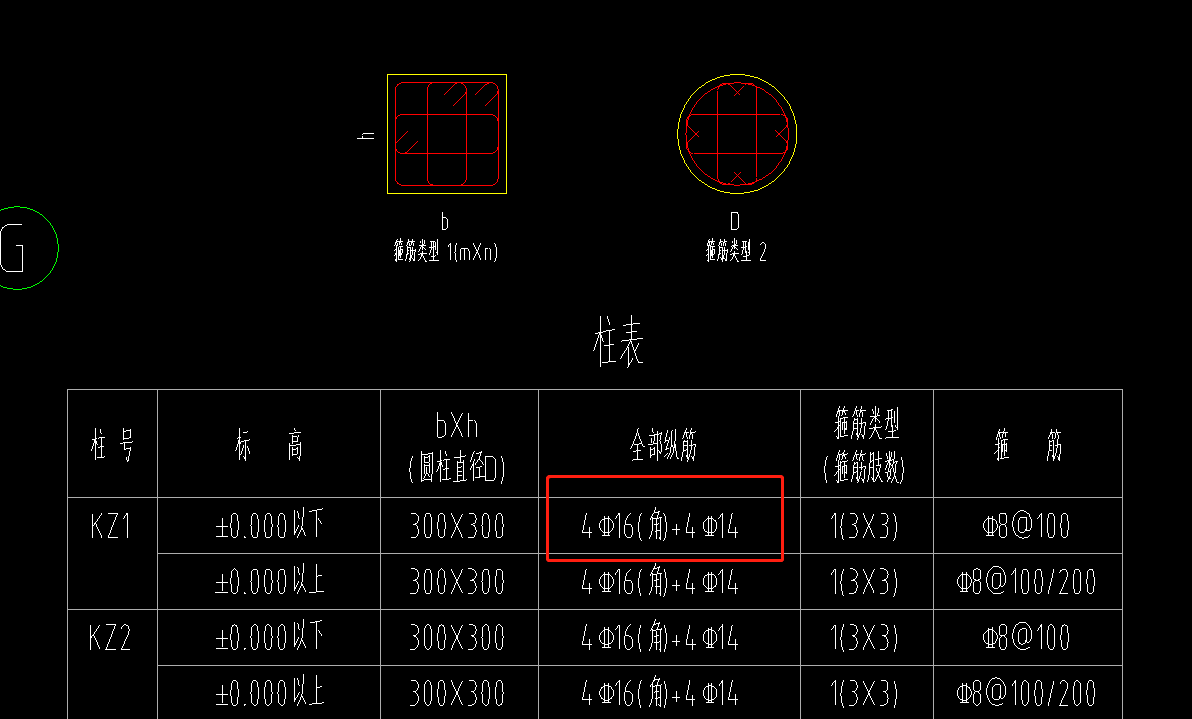 纵筋