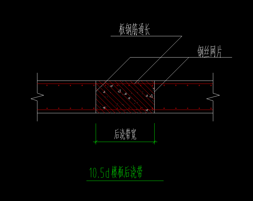 后浇带