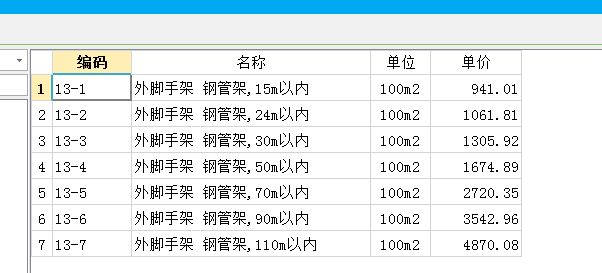 外脚手架