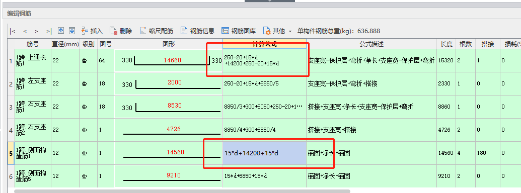 梁侧面