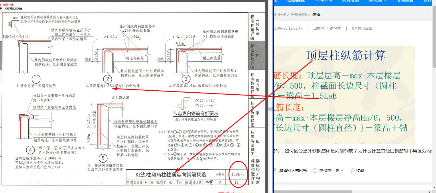 柱顶