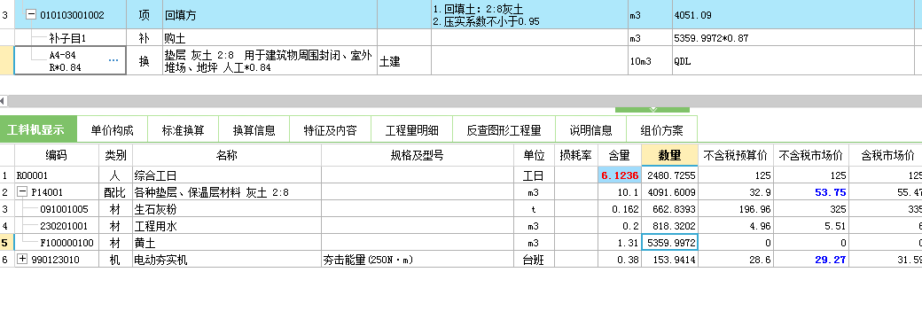定额