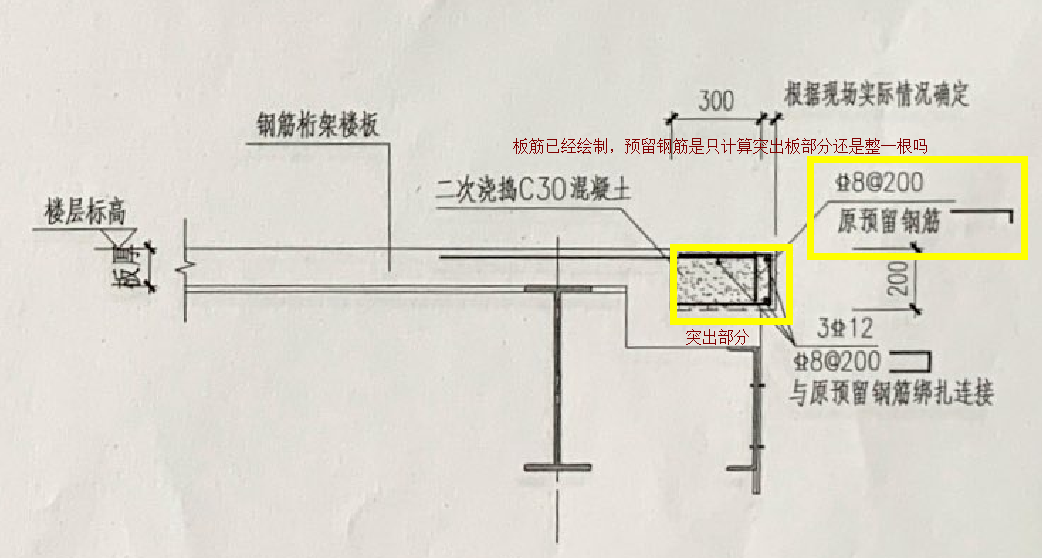 预留