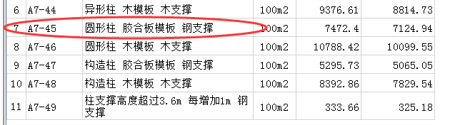 圆柱模