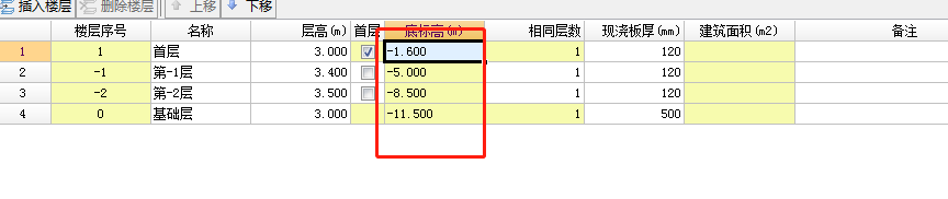 楼层设置