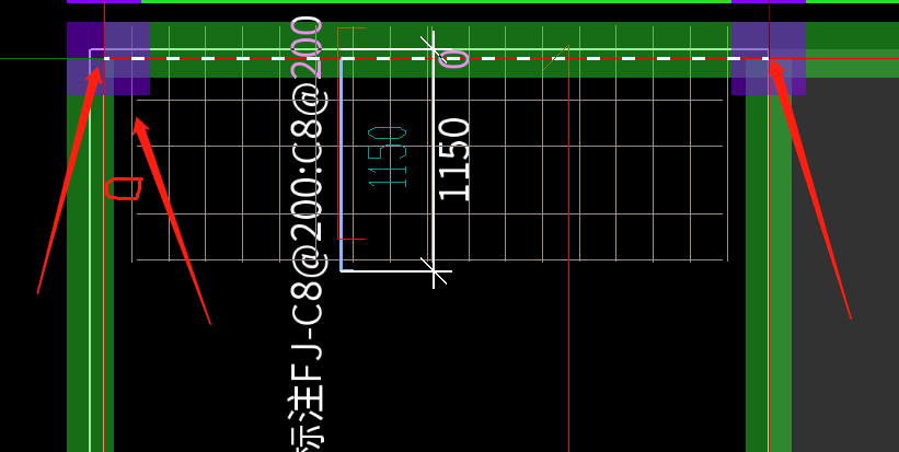 支座负筋