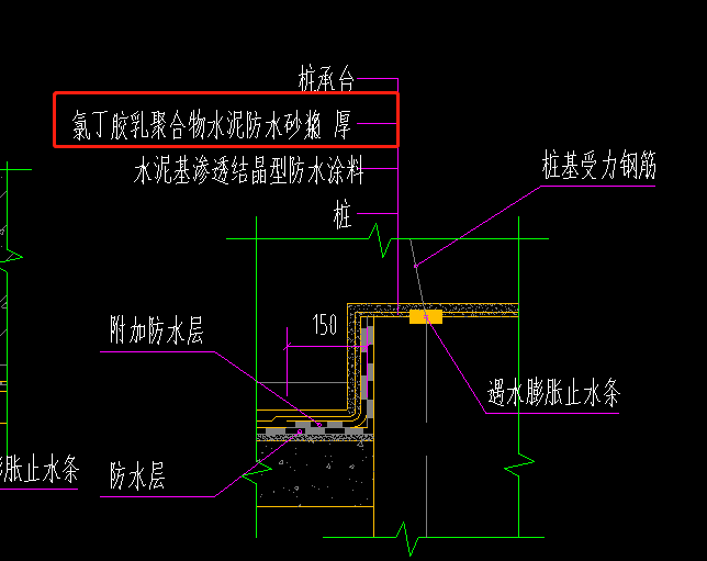 水泥防水砂浆