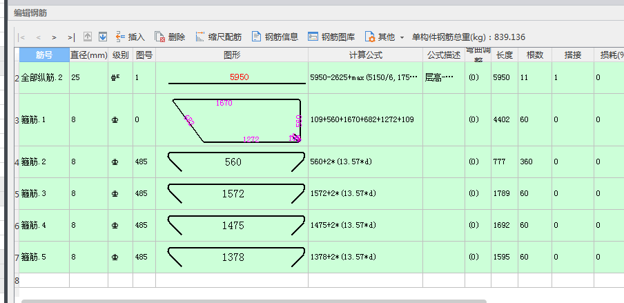 梁高