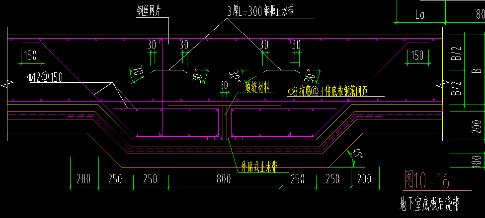 筏板后浇带